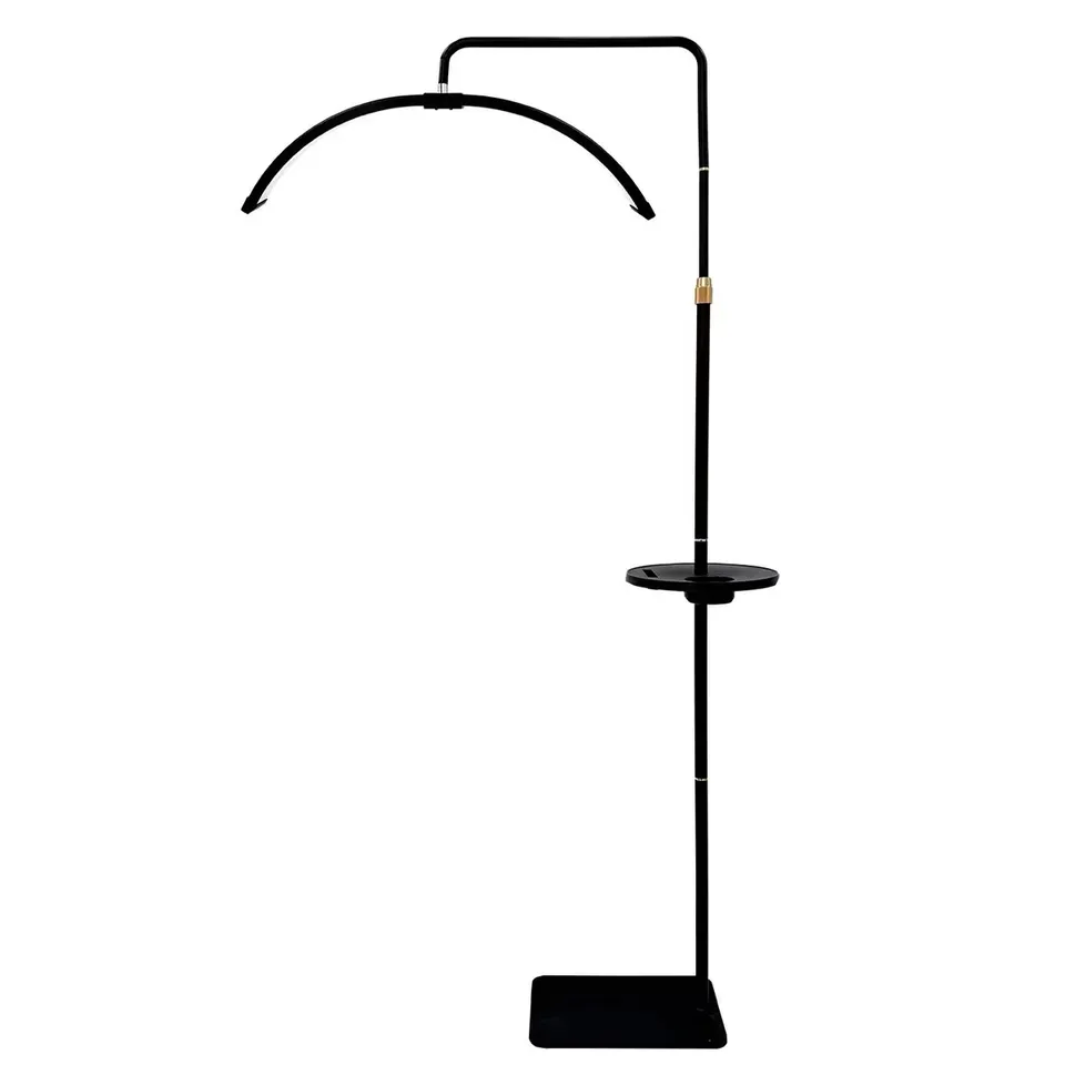 LAMP: Half Moon LED Standing Floor Lamp